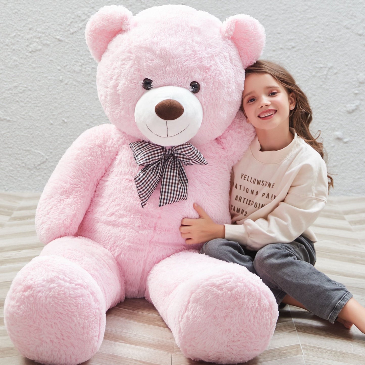 Giant Pink Teddy Bear