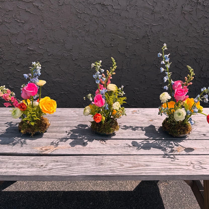Centerpiece "Pop of color"