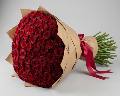 100 of roses