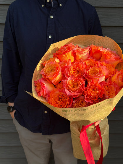Fire roses