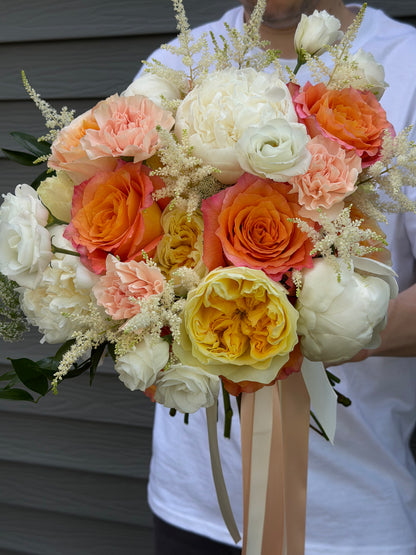 Bridal bouquet "Citrus Bloom"