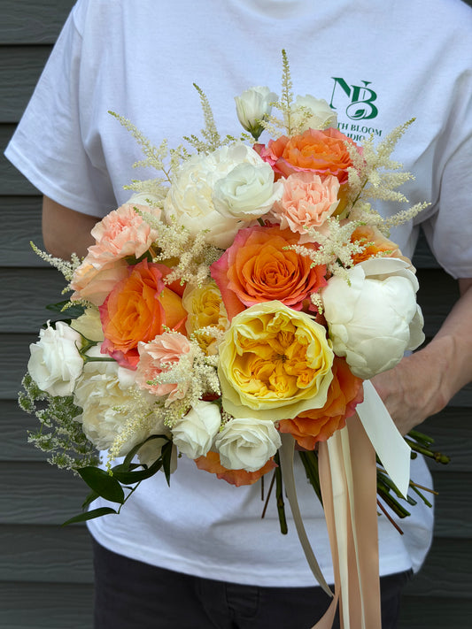 Bridal bouquet "Citrus Bloom"