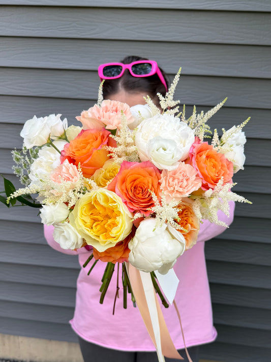 Bridal bouquet "Citrus Bloom"