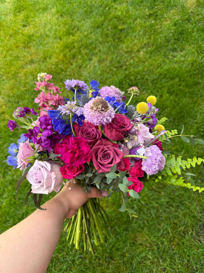 "Purple Bliss" Bridal bouquet