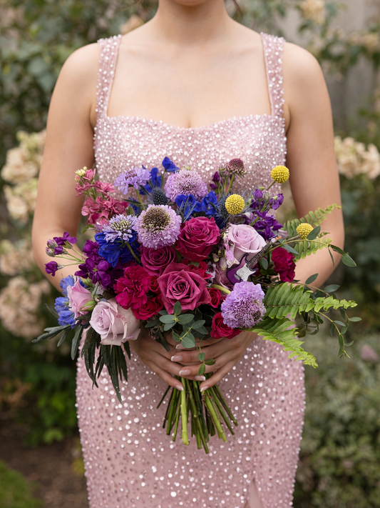 "Purple Bliss" Bridal bouquet