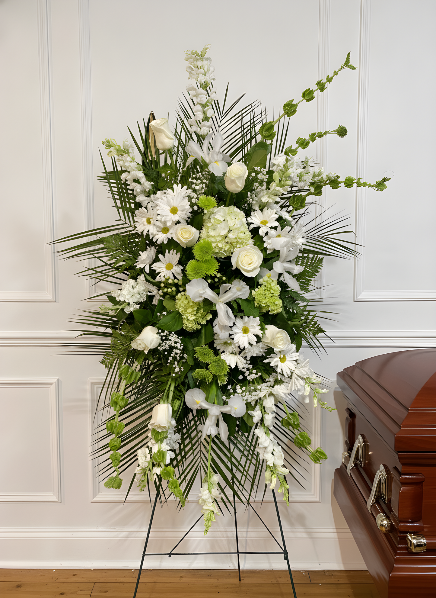 Standing spray "White Daisies"