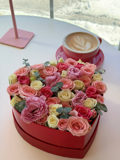 Heart of roses
