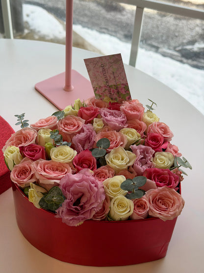 Heart of roses